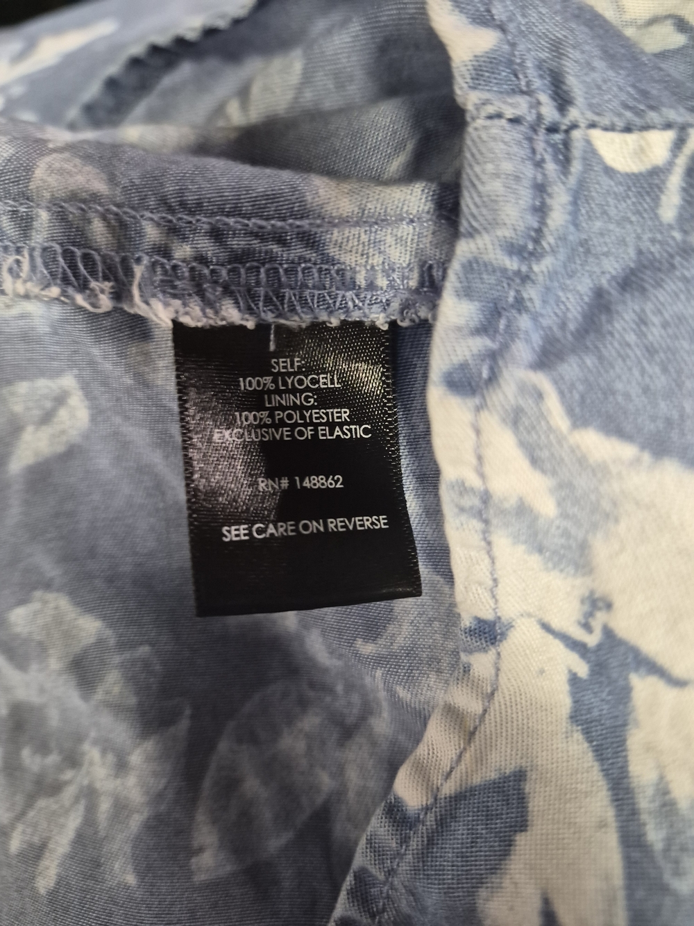 Maxi Chambray Hi-Low V-Neck Dress - Picture 6 of 8